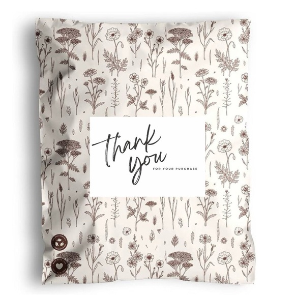 50 Large Thank You For Your Purchase Stickers For Small Business & Resellers - Picture 2 of 7